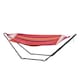 image 1 of Beach Hammock Set Red