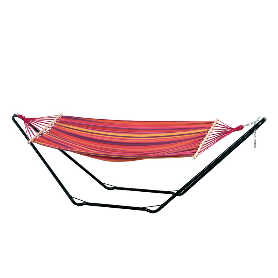 image 1 of Beach Hammock Set Red