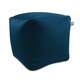 image 2 of rucomfy Velvet Cube Bean Bag Pouffe - Soft Stylish Footstool