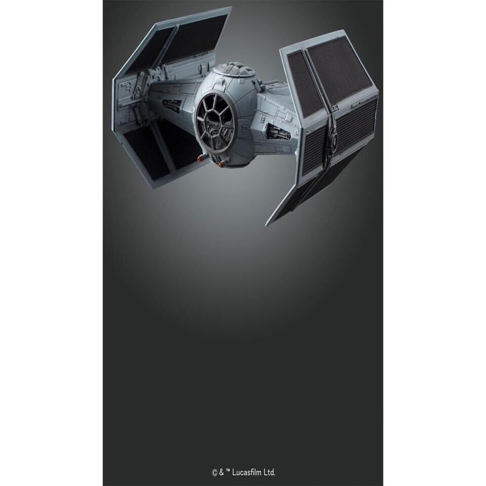 image 1 of Revell Bandai Star Wars Darth Vader's TIE Fighter (1:72 Scale)