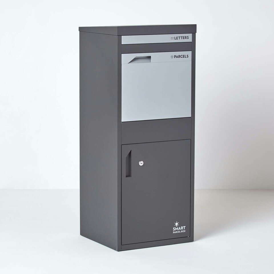 image 1 of SMART PARCEL BOX® Large Front & Rear Access Dark Grey Grey