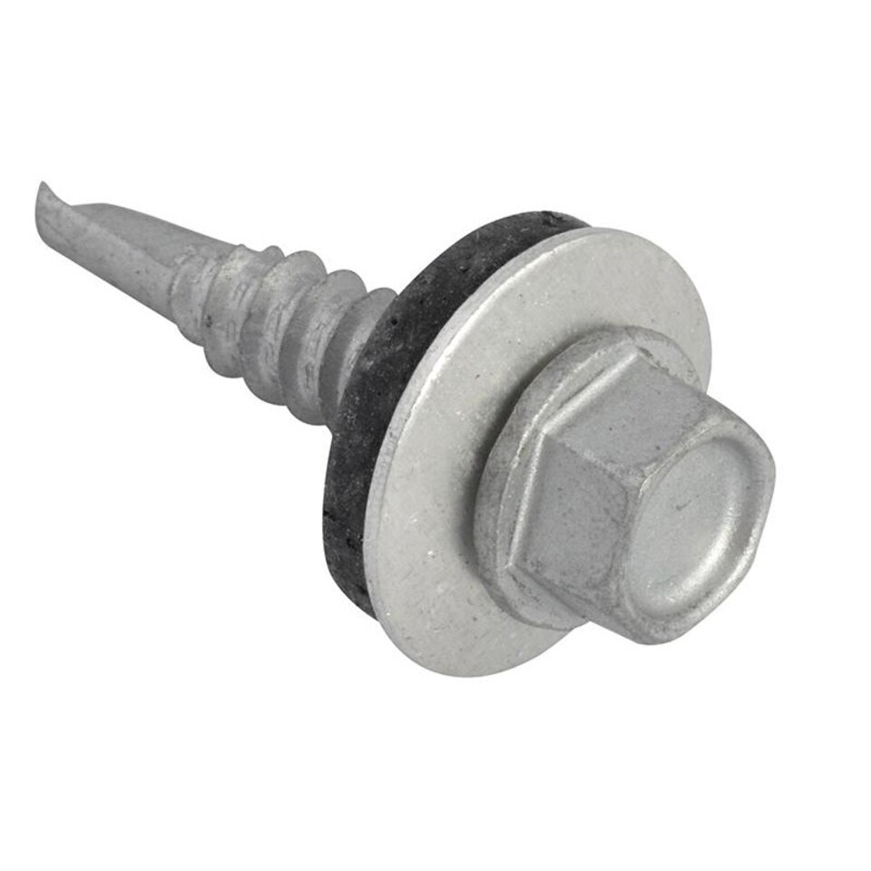 Forgefix Techfast Self-drill, Light Section, Hex - Multi Colour - 5.5 x 25mm