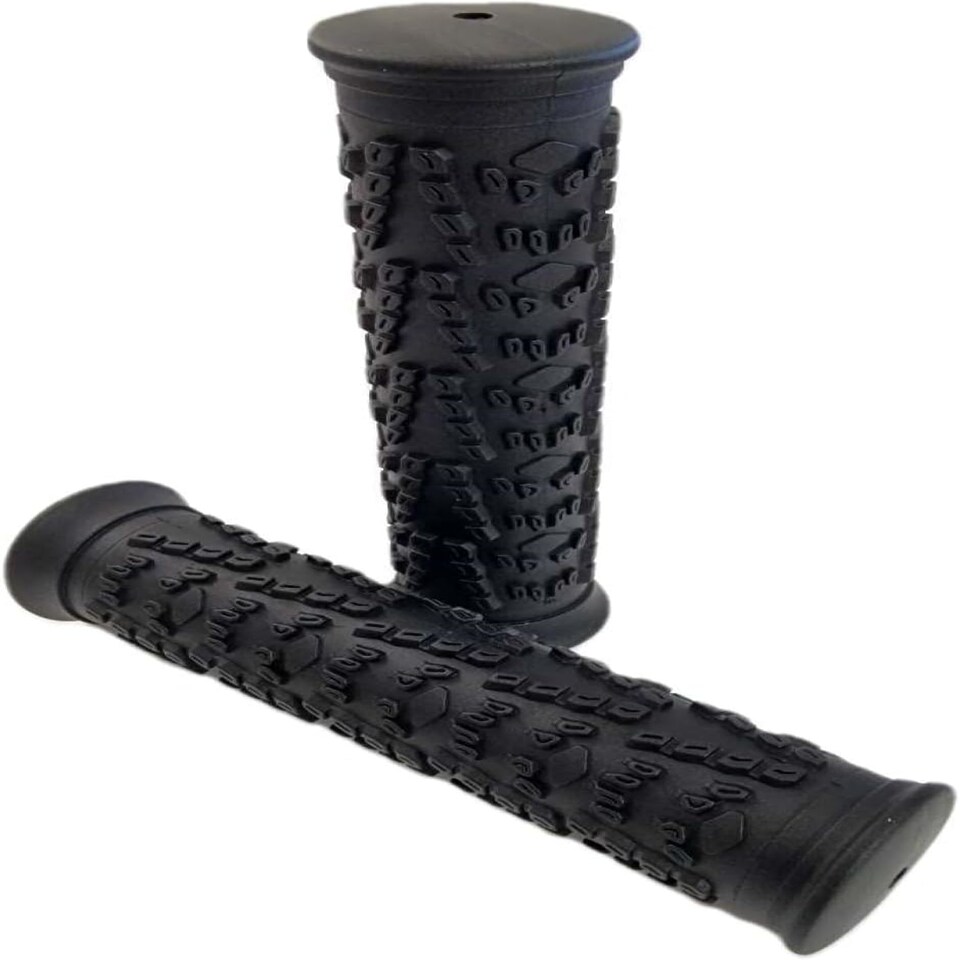 image 1 of Sport Direct Bike MTB Shock Absorbing Gel Comfort Handlebar Grips Black