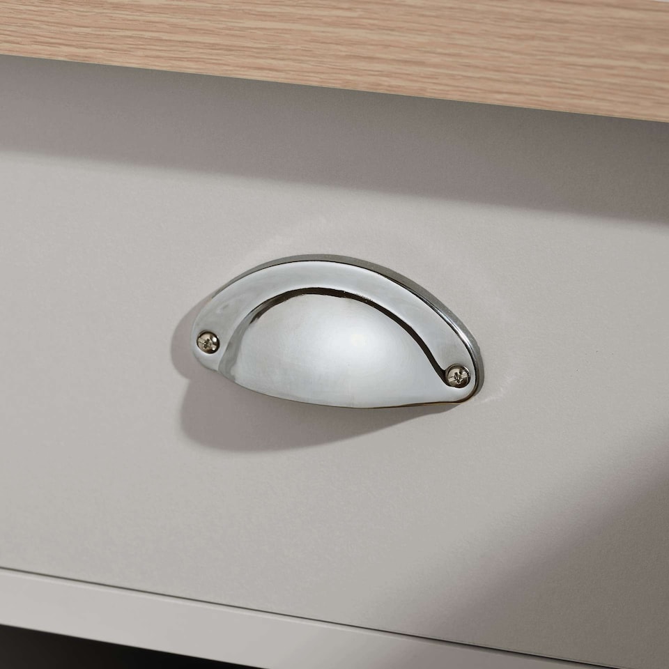 image 1 of Highgate 1 Drawer Lamp Table Grey