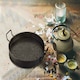 image 4 of Black Round Serving Tray - 5 cm (H) x 47 cm (W) x 37 cm (D)