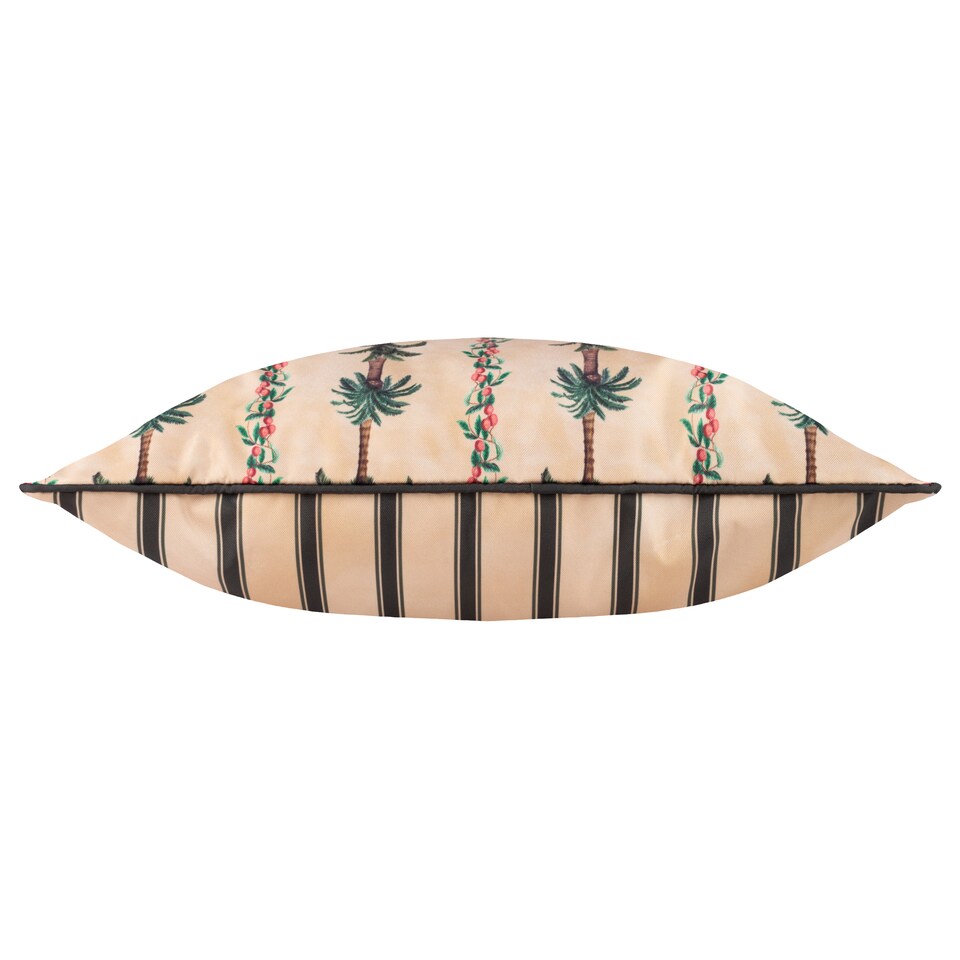image 1 of Wylder Monkey Palm Stripe Outdoor Cushion