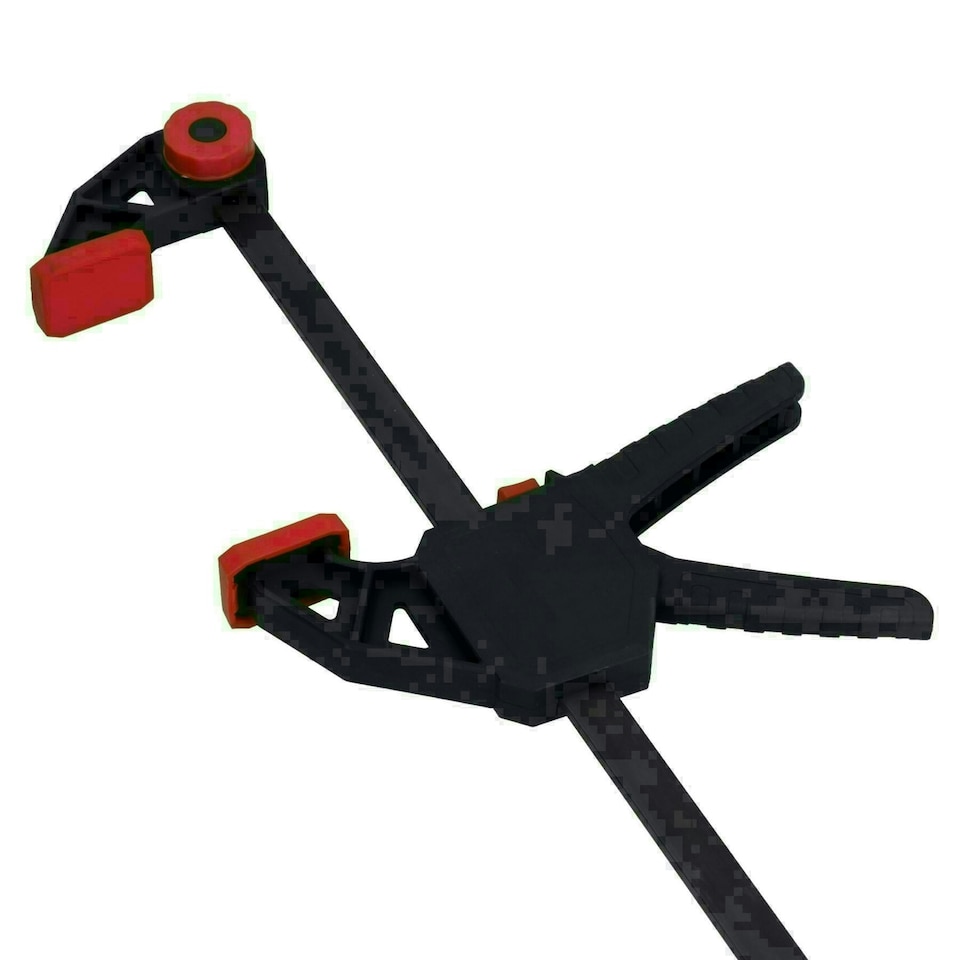 image 1 of 36" Quick Release Ratchet Rapid Bar Speed Clamp Holder Grip Spreader Fastener 4pc