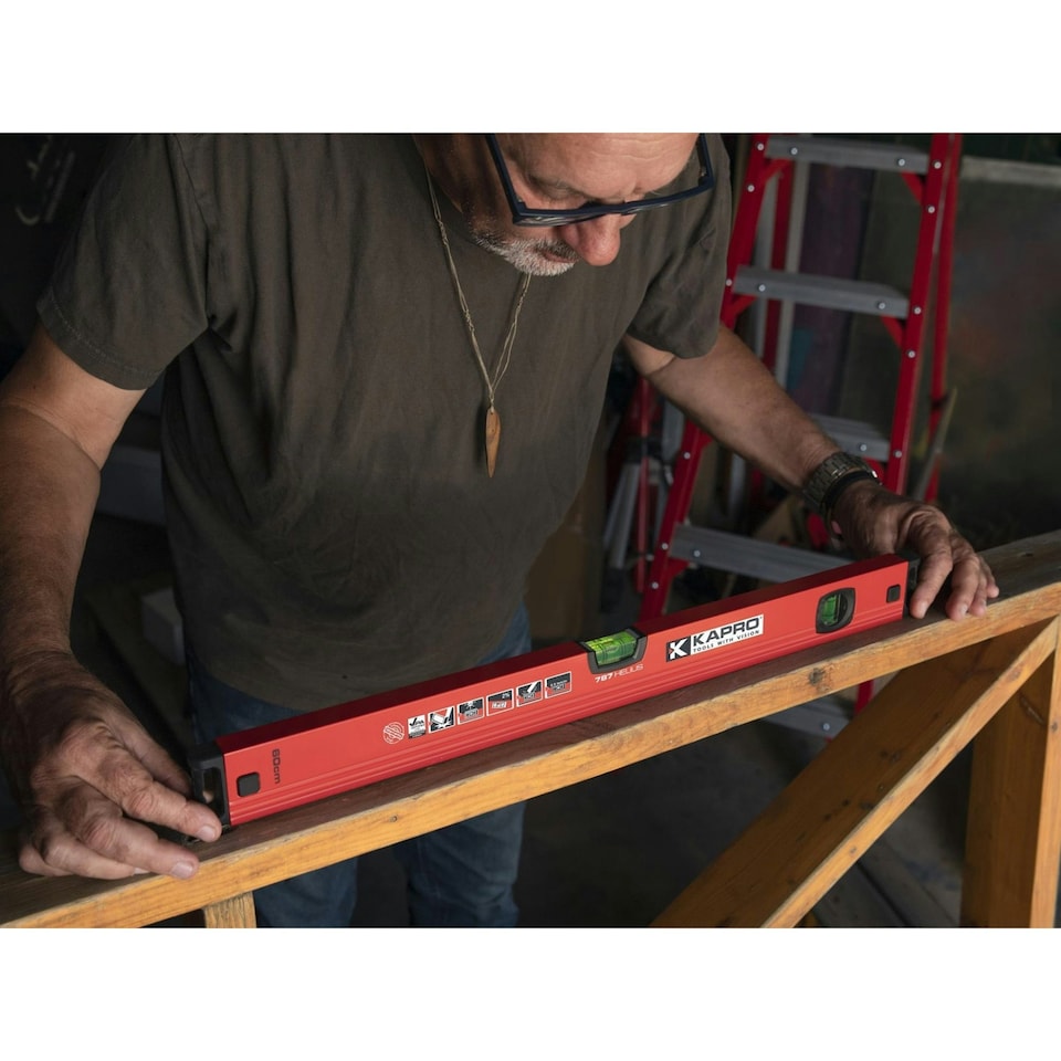 image 1 of Kapro 787 Helius Magnetic Level - Multi Colour - 60cm