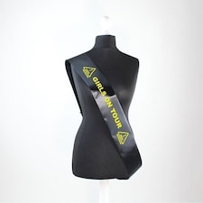 Hen Night Girls On Tour Pre-Printed Sash