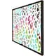 image 3 of Multi coloured leopard spots (Picture Frame) White | XL