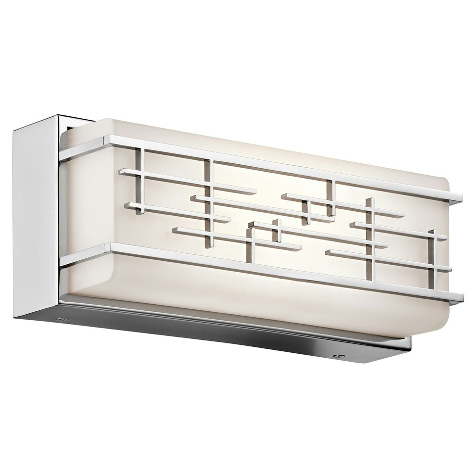 Zolon LED Bathroom Small Wall Light Chrome IP44