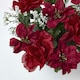 image 6 of Homescapes Artificial Poinsettia and Rose Flowers in Pot, Artificial Flower Bouquet