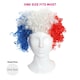 image 5 of Pack of 24 French Supporters Curly Wig Multi | One Size