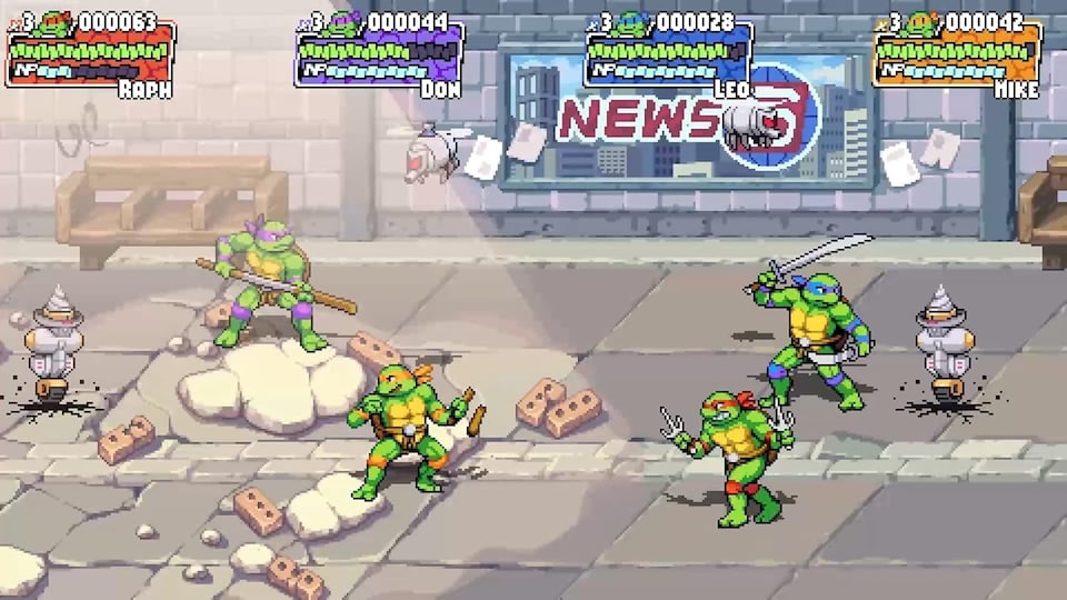 image 1 of Teenage Mutant Ninja Turtles: Shredder's Revenge PS5