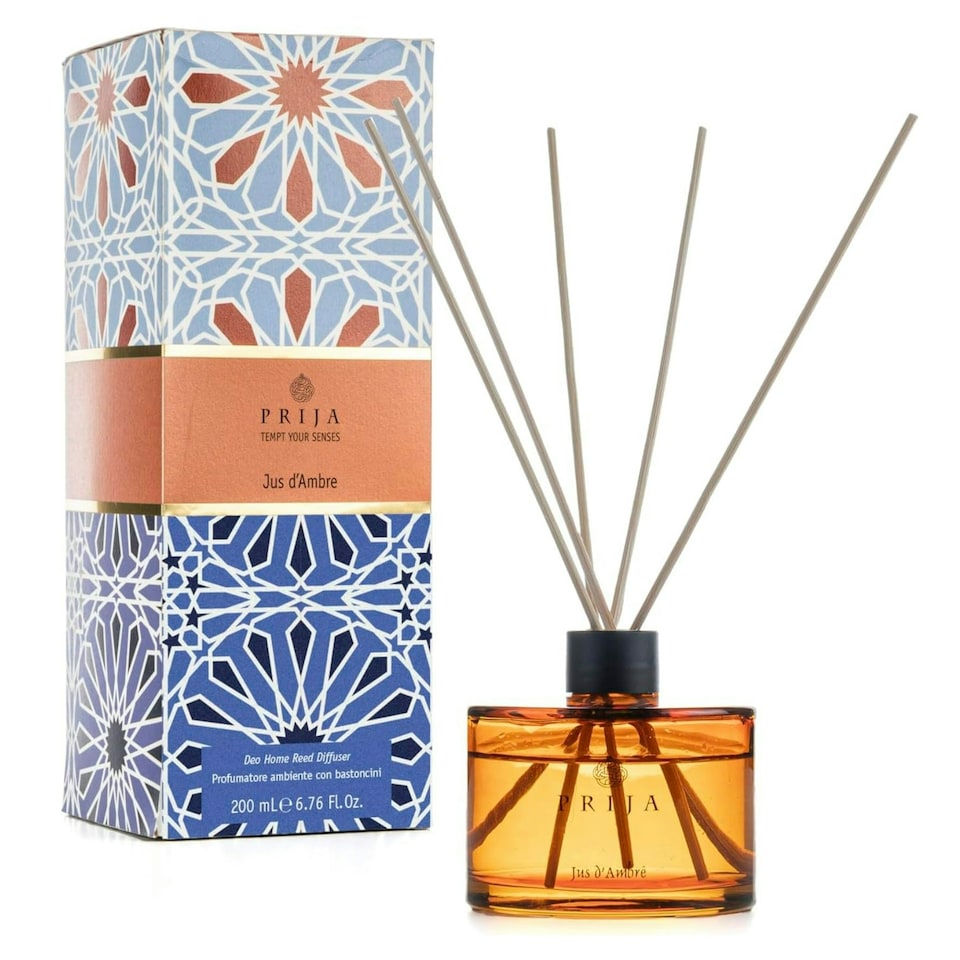 image 1 of Prija Jus d'Ambre Deo Home Reed Diffuser 200ml
