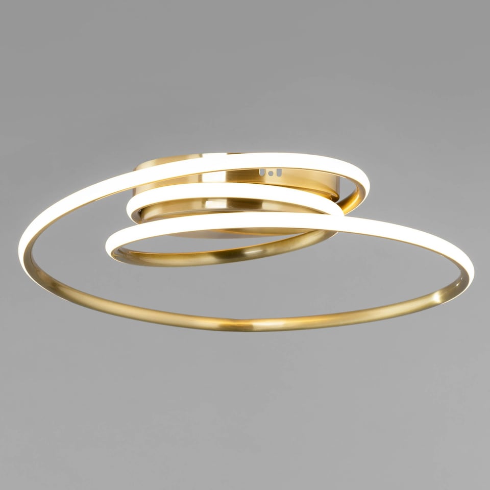 image 1 of BHS Pei LED Ceiling Light | Gold | Satin Brass | 1