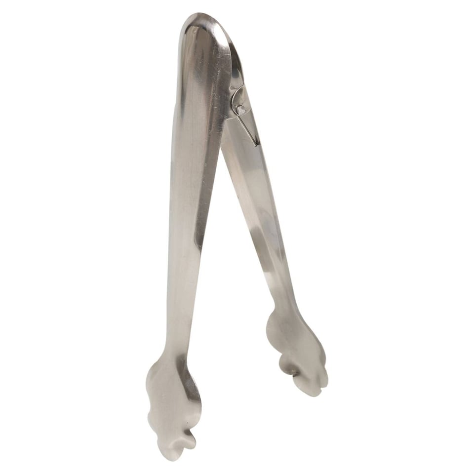image 1 of Stainless Steel Ice Bucket And Tongs Set | White | 2