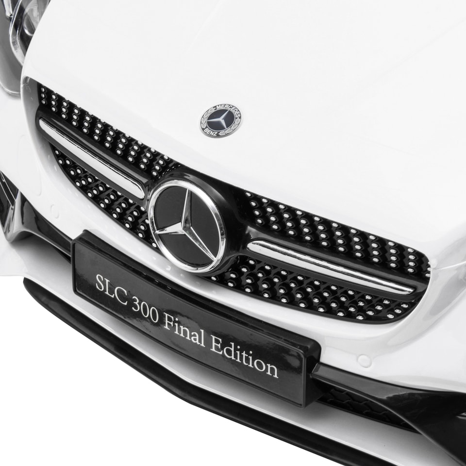 image 1 of AIYAPLAY Benz 12V Kids Electric Ride On Car w/ Remote Control, Music, White