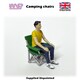 image 1 of Slot Car Scenery Track Side 2 x Camping Chairs 1:32 Scale