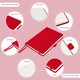 image 5 of Notes London A5 Italian Styled Moretti Notebook Red