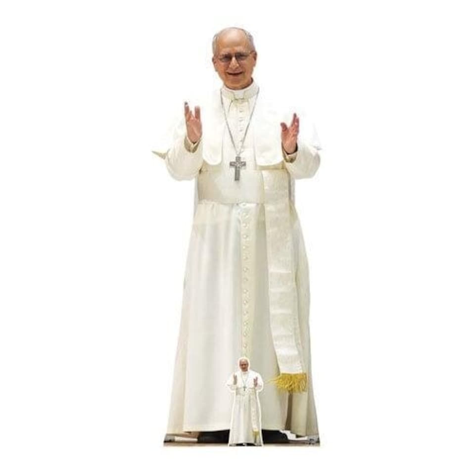 image 1 of Pope Leo XIV Lifesize Cardboard Cutout 176cm