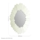 image 2 of Interiors by Premier Flared Wall Mirror Silver