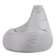 image 1 of icon Recliner Indoor Outdoor Bean Bag Grey Bean Bag Chair Grey