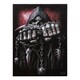 image 1 of Spiral Direct Game Over Canvas Plaque - Grey/Black/Red - 25cm x 19cm