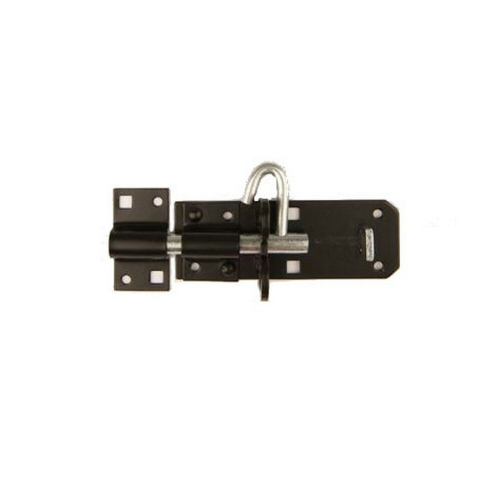 Securit Padlock Bolt - Black - 150mm
