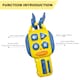 image 3 of Kids Back‑Seat Driving Steering Wheel Toy – 360° Simulation Wheel with Lights, Music, Dashboard Sounds & Suction Cups, Educational Gift for Ages 3+