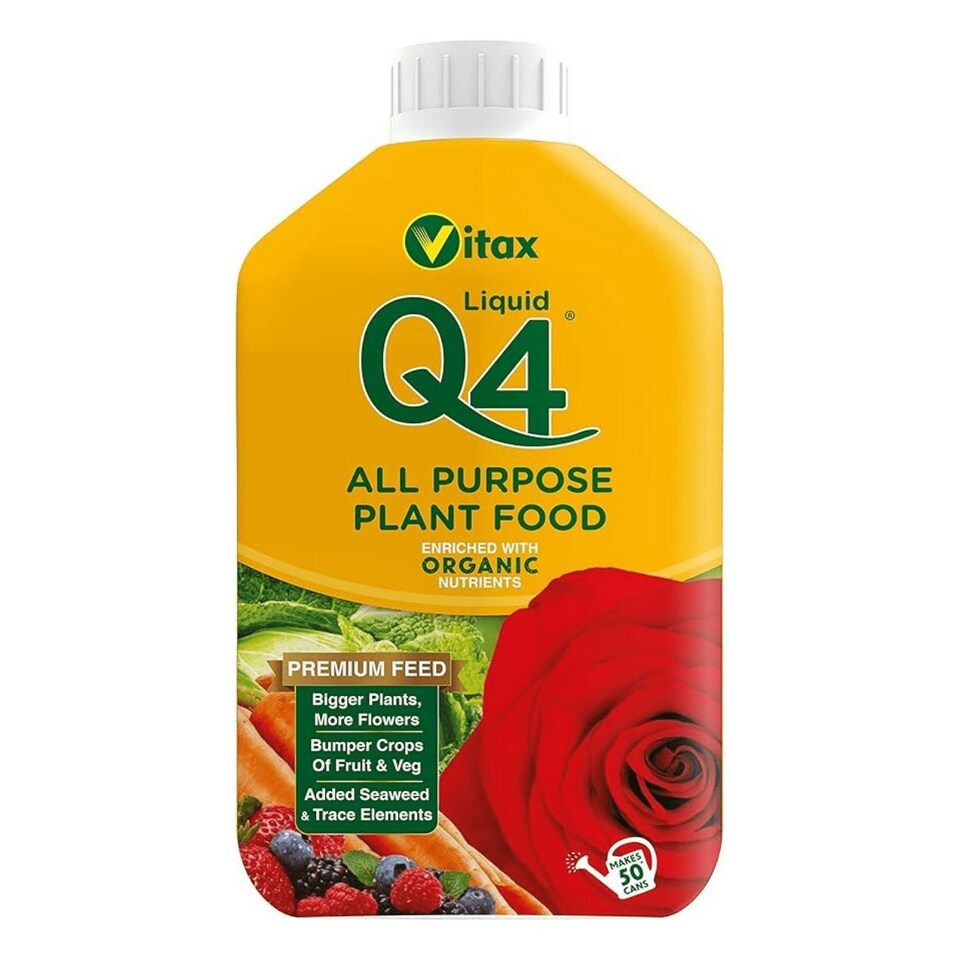 image 1 of Vitax Q4 All-Purpose Liquid Plant Feed - 1L