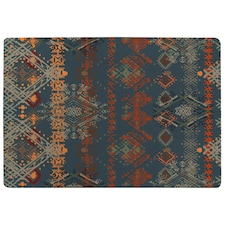 Ethnic boho distressed pattern (Rug) Multi | Large: 140x200cm