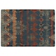 image 1 of Ethnic boho distressed pattern (Rug) Multi | Large: 140x200cm