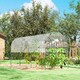 image 6 of Outsunny Tomato Greenhouse with Top Tap, Pointed Bottom and Guy Ropes, Clear