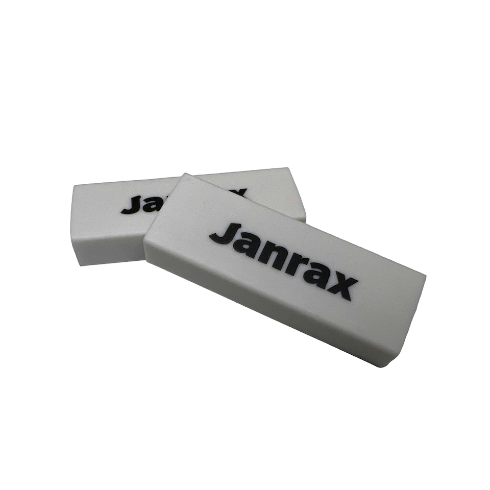 image 1 of Pack of 20 TPR Rectangular Erasers