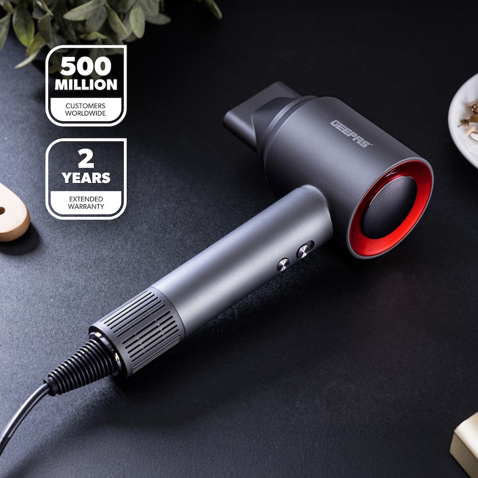 image 1 of GEEPAS Ionic Hair Dryer 1800W
