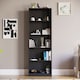 image 4 of Vida Designs Cambridge 5 Tier Extra Large Bookcase Display Storage, Black