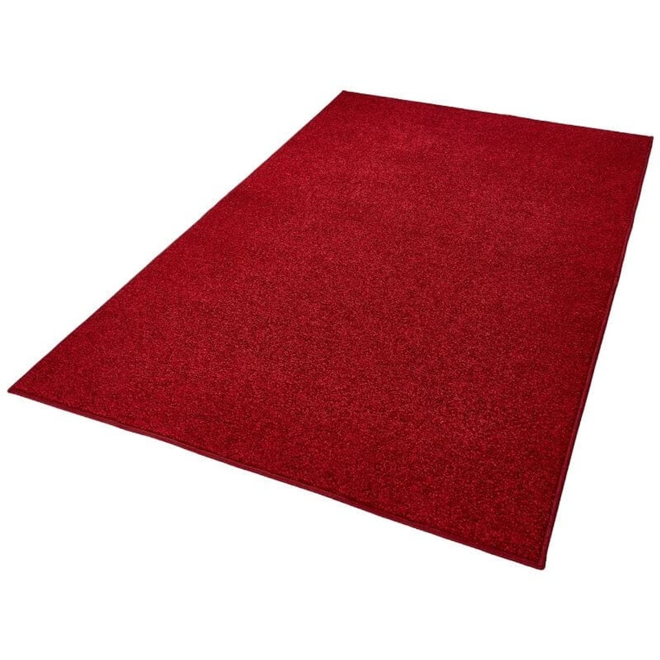 image 1 of The Rugs Velours Pure Modern Plain Velour Floor Rug Synthetic Short Pile