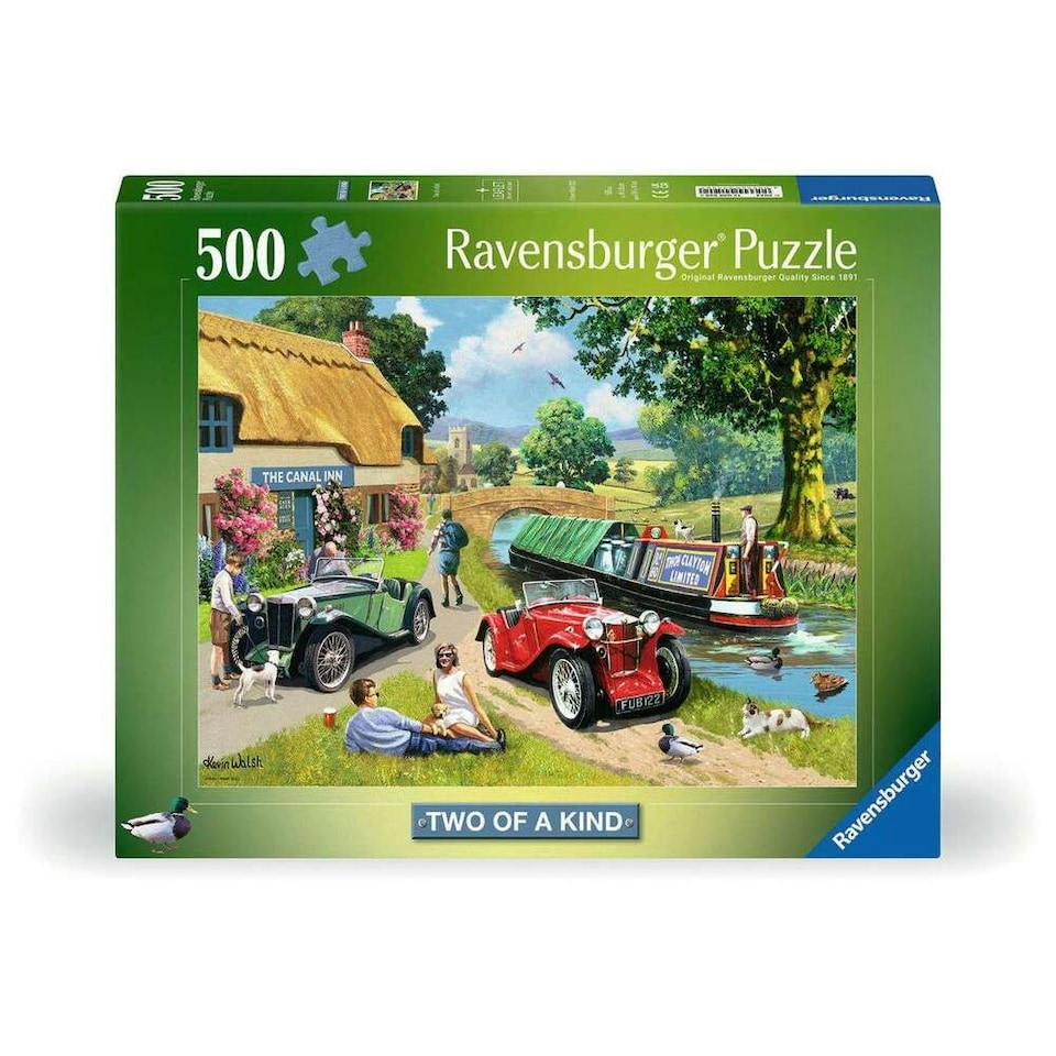 image 1 of Ravensburger Two of a Kind 500 Piece