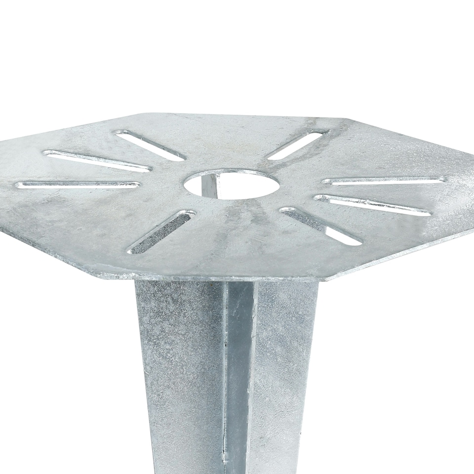image 1 of Eglo Cuba Outdoor Ground Spike Silver