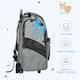 image 8 of PawHut Pet Travel Backpack Bag Cat Puppy Dog Carrier w/ Trolley and Telescopic
