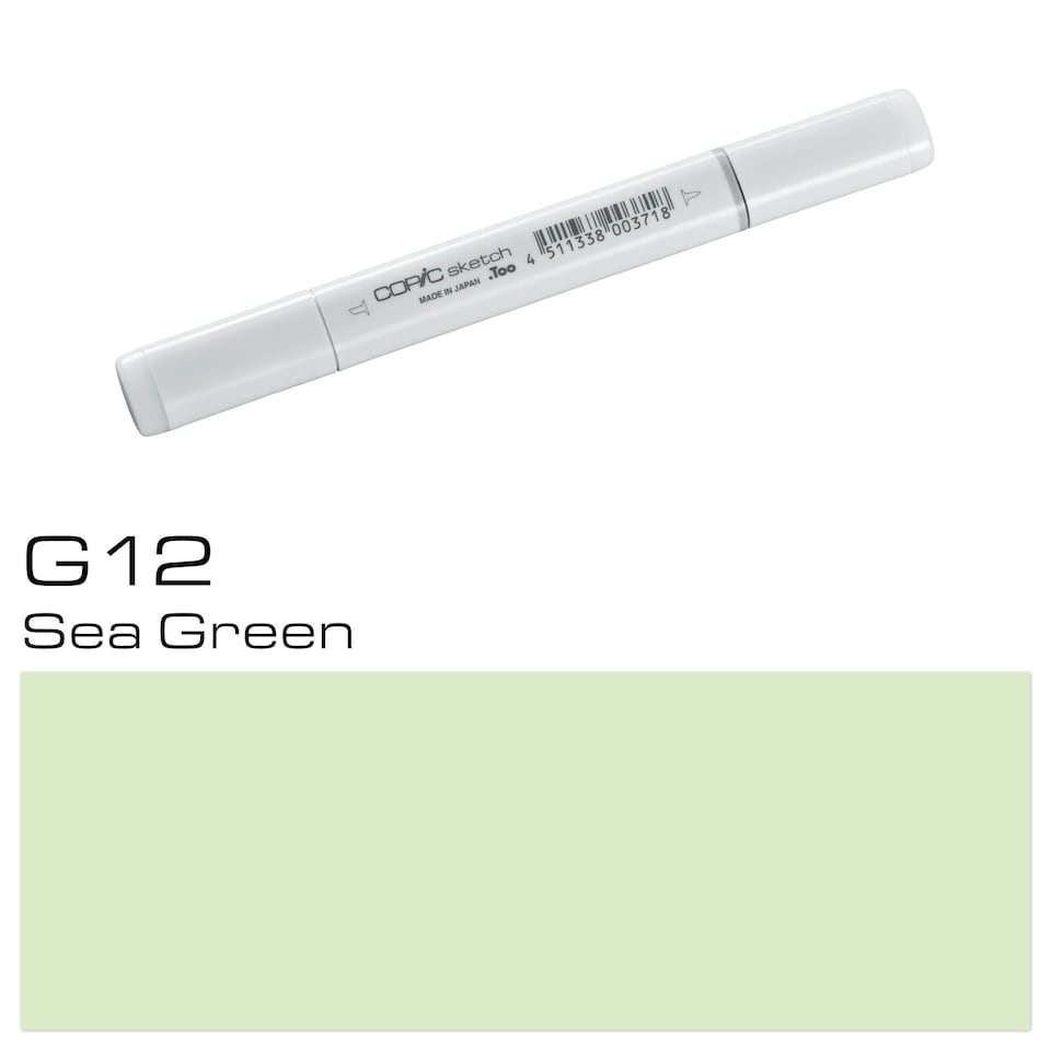 image 1 of Copic Sketch Marker, Sea Green, Single Pen