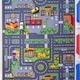 image 3 of KUKOON Play Town Village Roads Kids Rug 80cm x 120cm