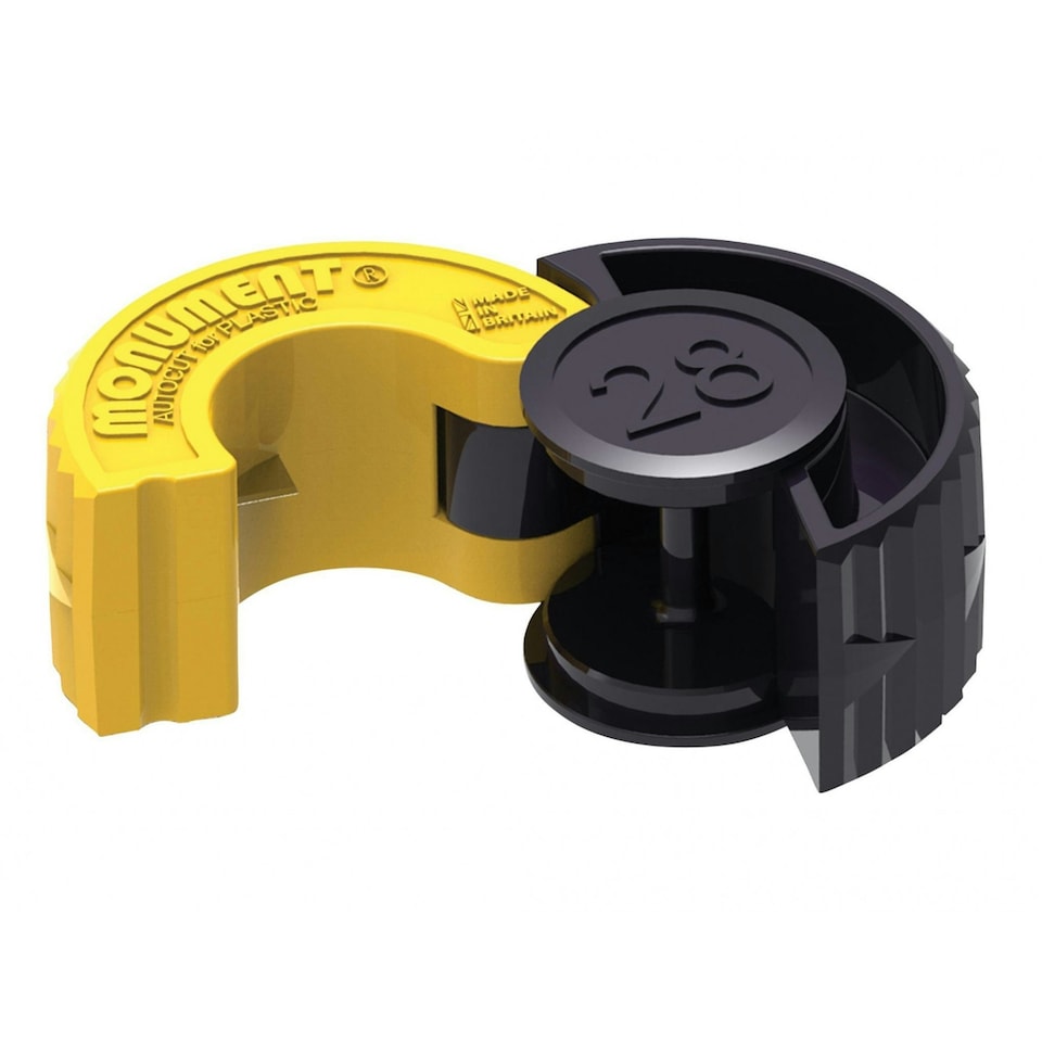 Monument Ac4p Autocut Plastic Pipe Cutter - Multi Colour - 28mm