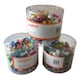 image 1 of Pack of 200 Assorted Coloured Push Pins in Tub