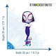 image 3 of Ghost Spider - Spidey and His Amazing Friends Marvel Disney Star Mini Cardboard Cutout 95cm