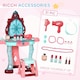 image 4 of AIYAPLAY 31 Piece Kids Dressing Playset w/ Princess Mirror, Light & Sound