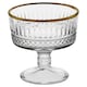 image 4 of Glass Dessert Bowls Ice Cream Sundae Fruit Cocktail Pudding Footed Dessert Cups | Clear | Clear | Set of 4