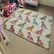 image 4 of Egyptian Cats (Rug) Multi | Medium: 80x150cm