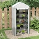 image 2 of Outsunny Widened Mini Greenhouse 5 Tier Green House, 193H x 90W x 49Dcm, Green